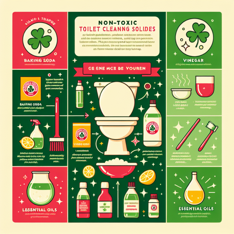 Non-toxic toilet cleaning solutions you can make at home