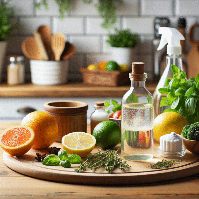 DIY natural kitchen cleaner recipes you can make at home