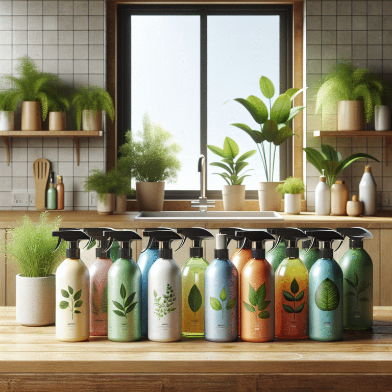 Eco-Friendly Surface Cleaning Sprays for a Greener Home