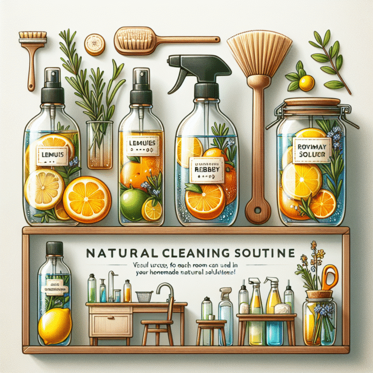 Natural multipurpose cleaning solutions for every room