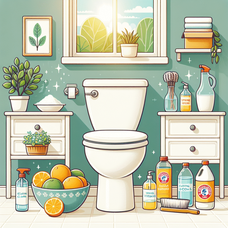 Non-toxic toilet cleaning solutions that work wonders