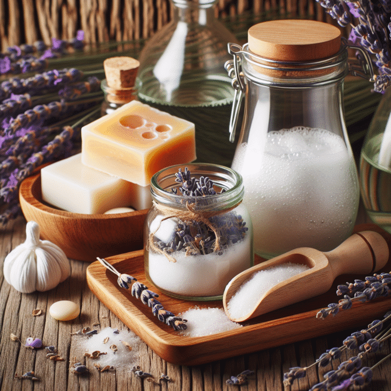 DIY Natural Laundry Detergent Recipes for Eco-Friendly Cleaning