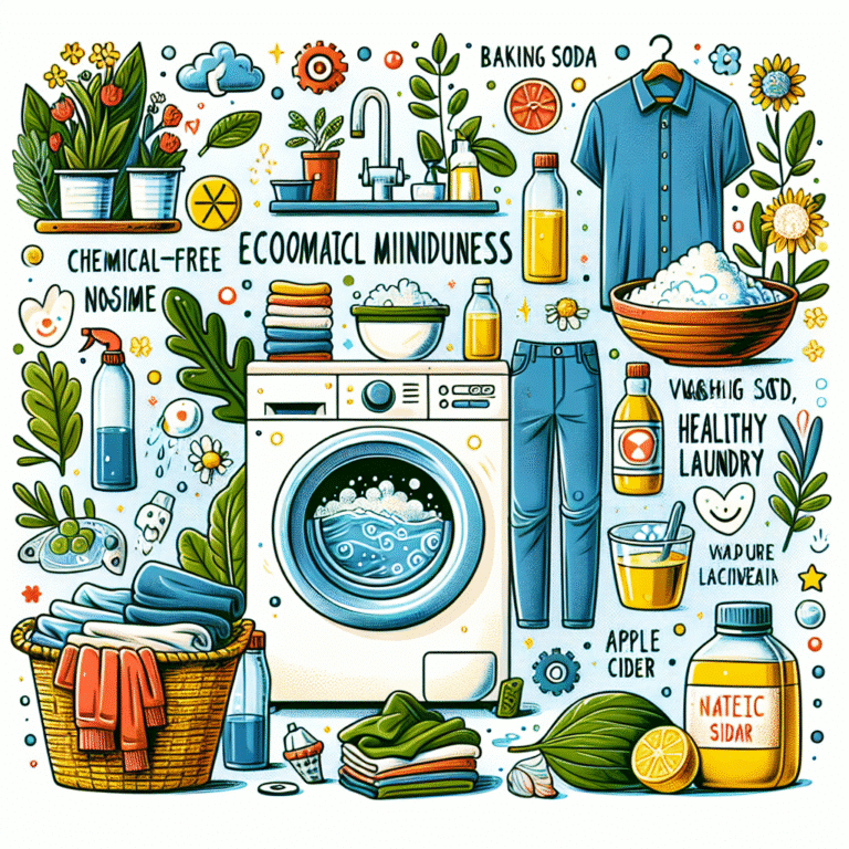 Chemical-free laundry hacks at home for a healthier wash
