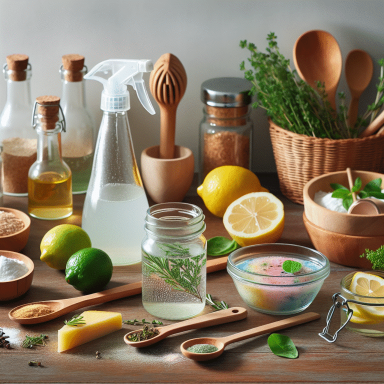 DIY natural kitchen cleaner recipes to keep your home fresh
