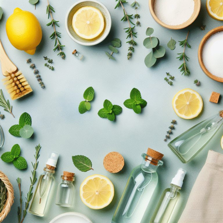 DIY natural bathroom cleaner recipes