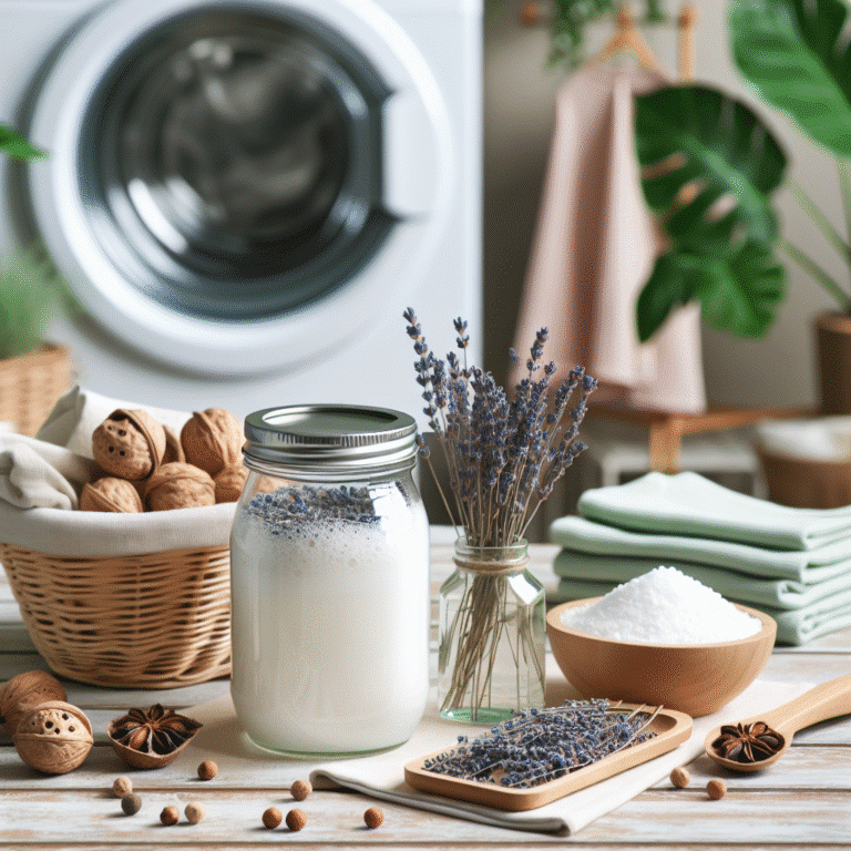 DIY Natural Laundry Detergent Recipes for Eco-Friendly Living