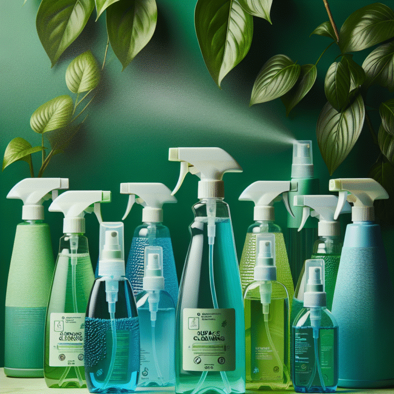 Eco-Friendly Surface Cleaning Sprays That Work Wonders