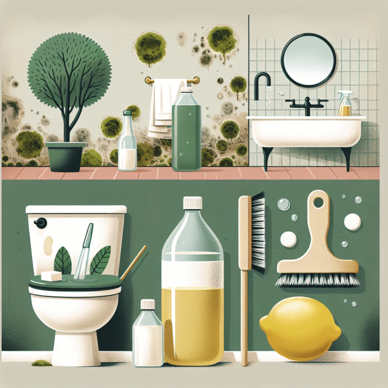 Eco-friendly ways to remove bathroom mold easily