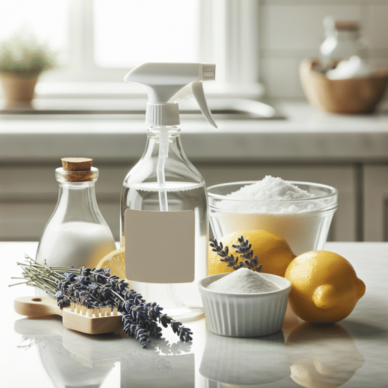 DIY natural kitchen cleaner recipes for sparkling surfaces
