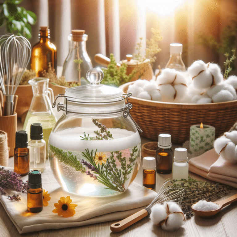 Homemade Fabric Softener with Essential Oils: A Simple Guide