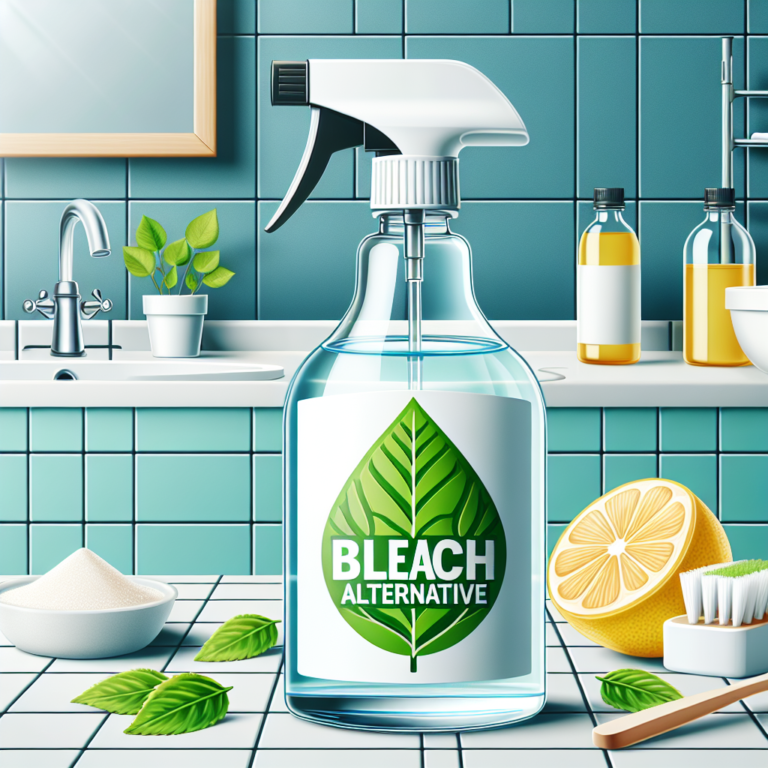 homemade bleach alternative for bathrooms