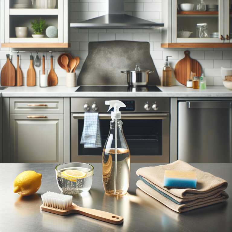 Homemade stainless steel appliance cleaner to shine your kitchen