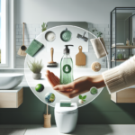 safe natural cleaning for bathroom fixtures