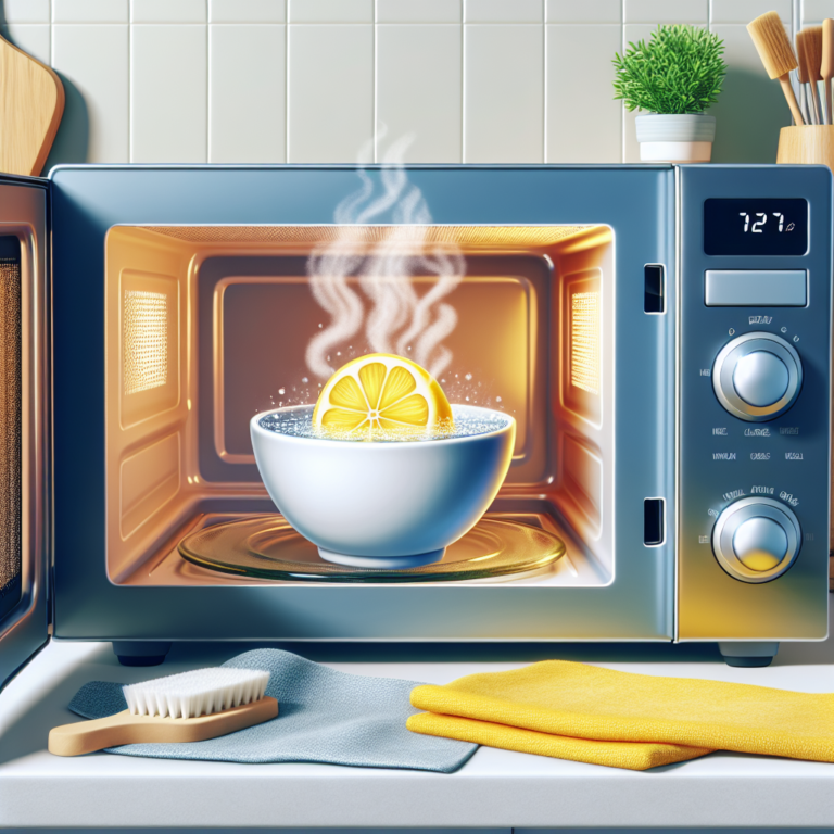 Natural methods to clean microwave without harsh chemicals