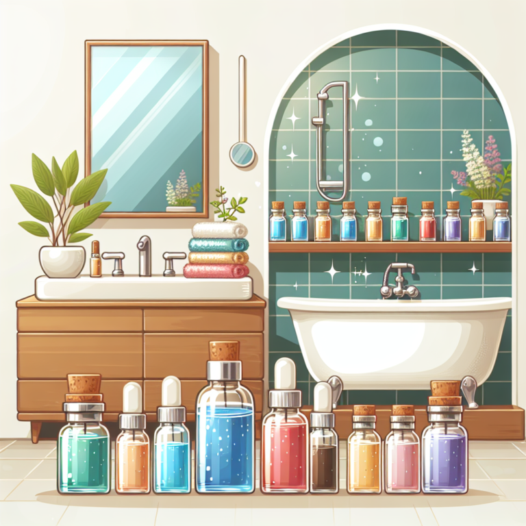 essential oils for bathroom cleaning