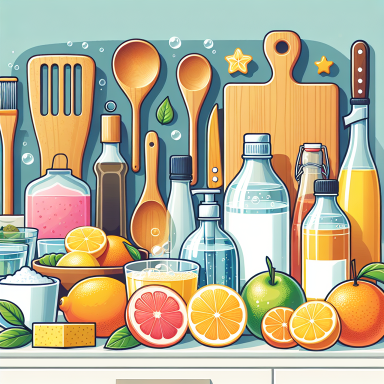 Safe natural cleaners for food prep surfaces you can trust