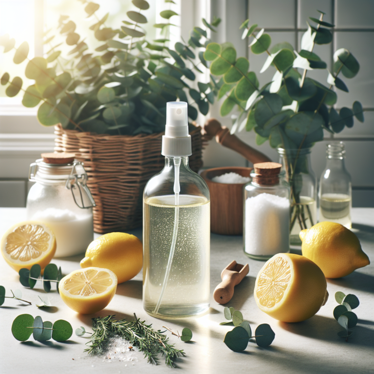 Homemade Natural Disinfecting Spray to Kill Germs