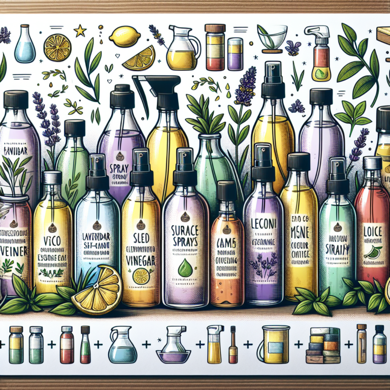 Eco-Friendly Surface Cleaning Sprays You Can Make