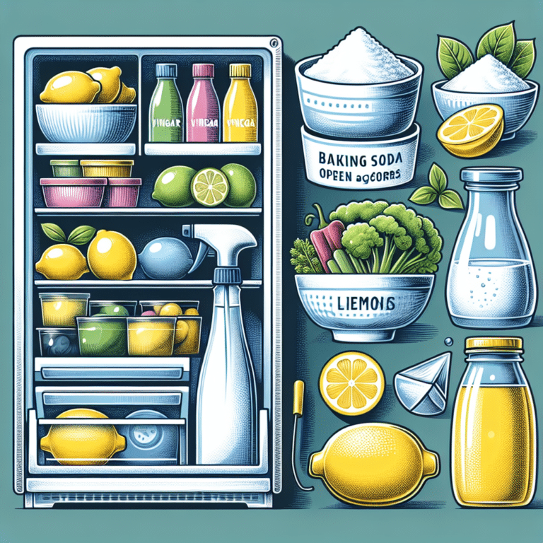 Natural methods to clean refrigerator and keep it fresh