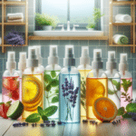 homemade all-natural bathroom sprays