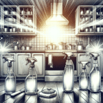 Homemade glass cleaner for kitchen appliances that gleam