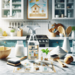 How to make a DIY glass cleaner for shiny kitchen surfaces