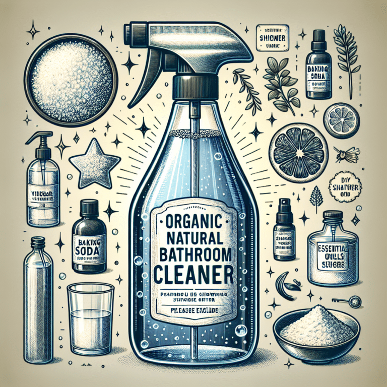 Homemade natural shower cleaner that actually works