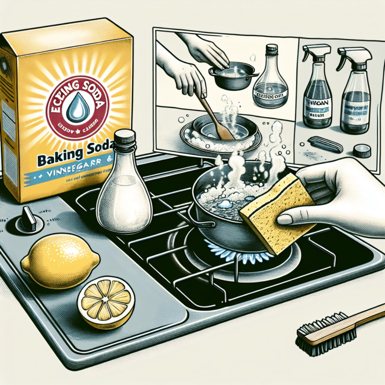 DIY eco-friendly stovetop cleaner for hassle-free cooking cleanup.