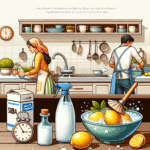 Easy natural kitchen cleaning routines for busy lives