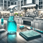 How to make a DIY glass cleaner for shiny kitchen surfaces