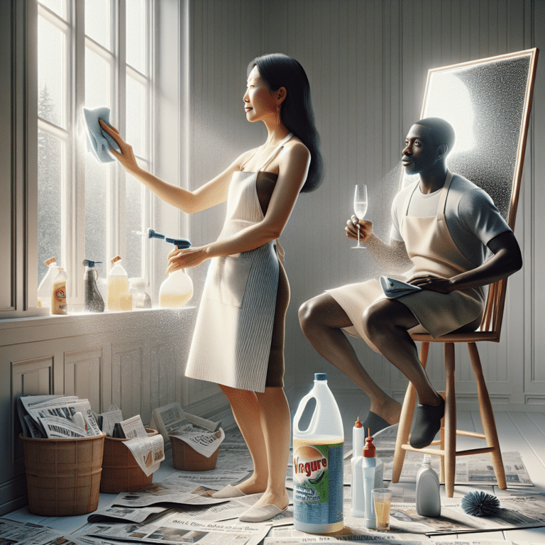Natural ways to clean windows and mirrors without streaks