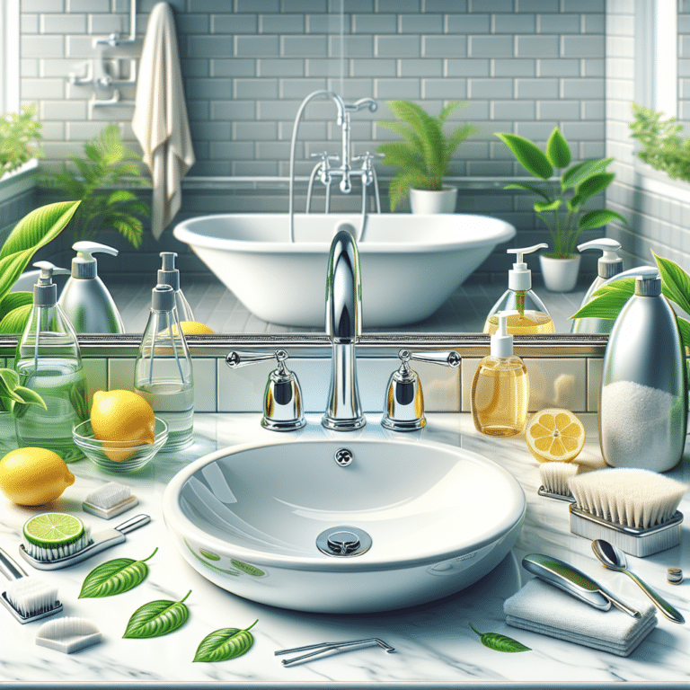 Safe natural cleaning for all your bathroom fixtures