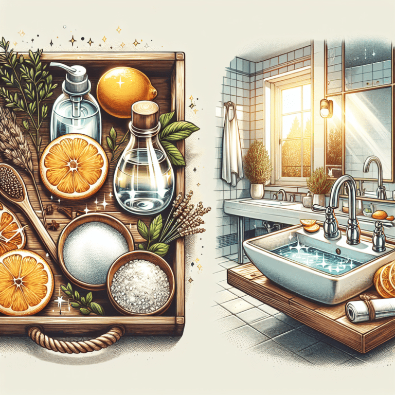 DIY natural bathroom cleaner recipes that really work