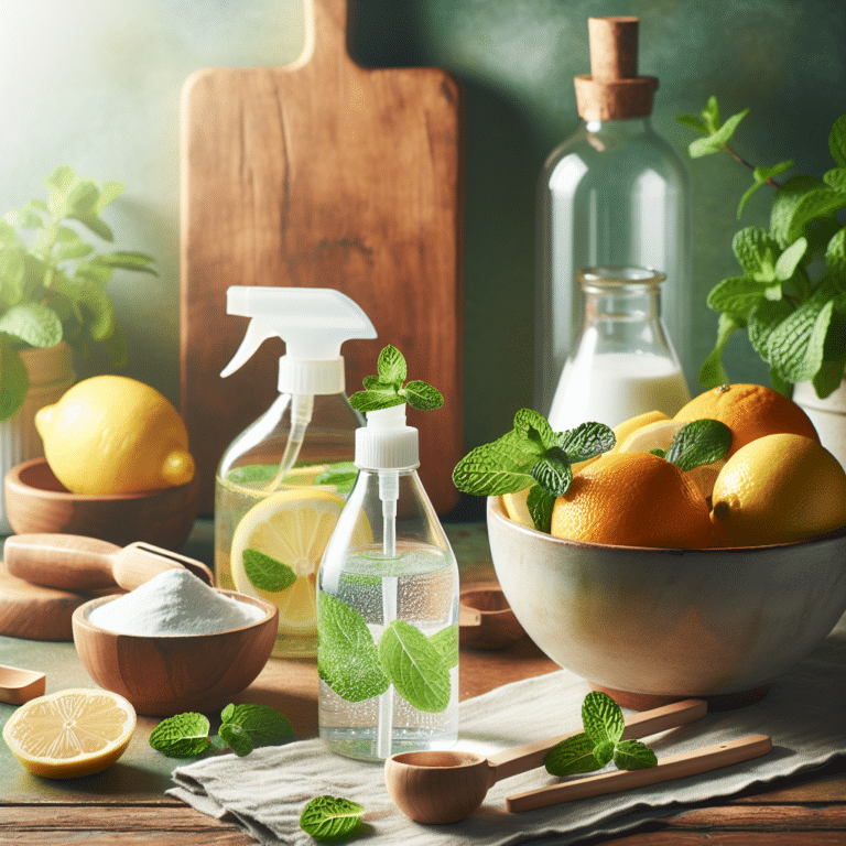 How to create your own non-toxic kitchen cleaning products