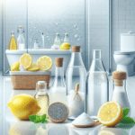 DIY bathroom floor cleaner with natural ingredients that shine