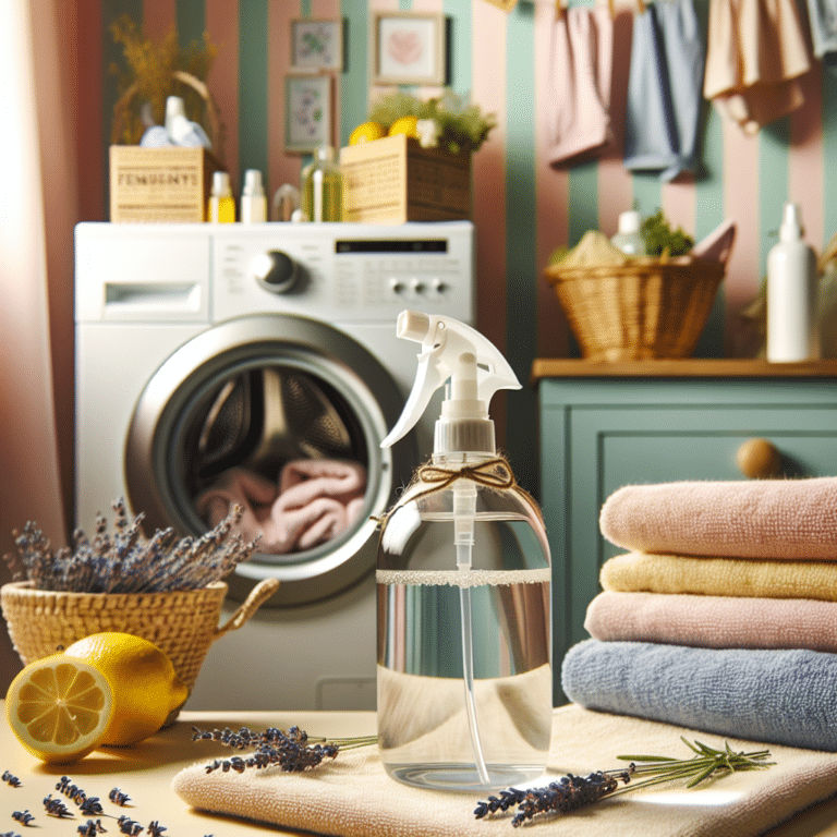 DIY Laundry Freshener Spray for Fabrics: Refresh on a Budget