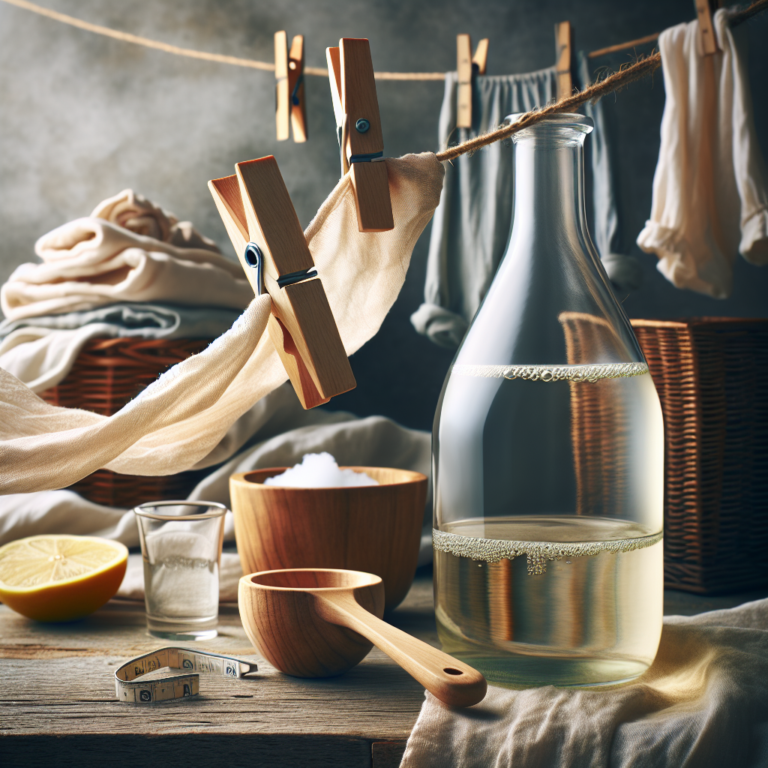 Homemade Vinegar Laundry Rinse: The Ultimate Fabric Softener