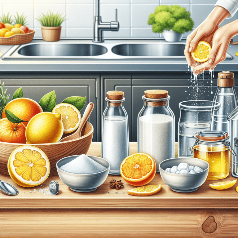 Natural scrubs for sinks and tubs you can make at home