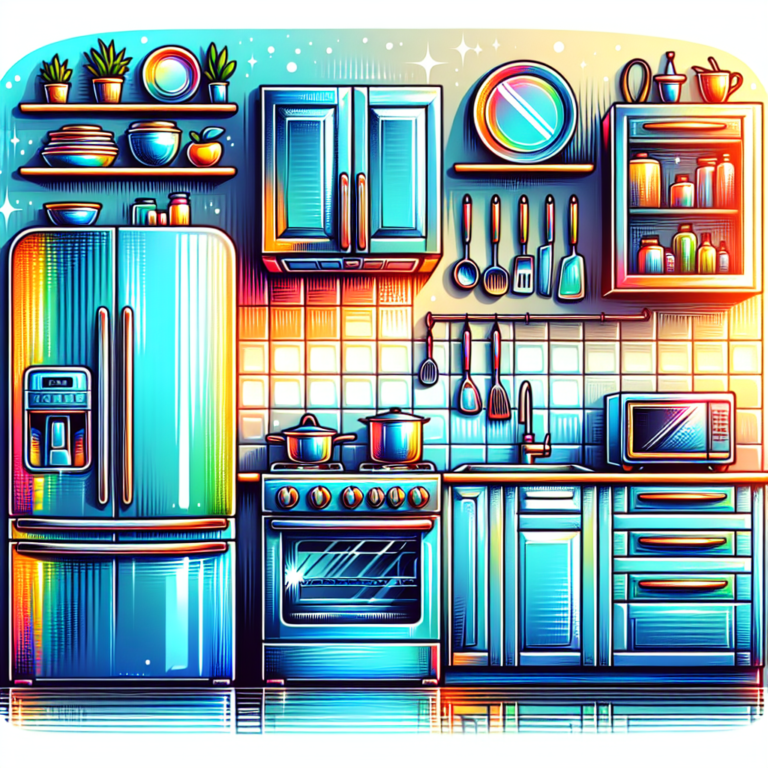 Homemade glass cleaner for kitchen appliances that streak-free