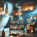 Essential oils for a fragrant bathroom cleaning experience