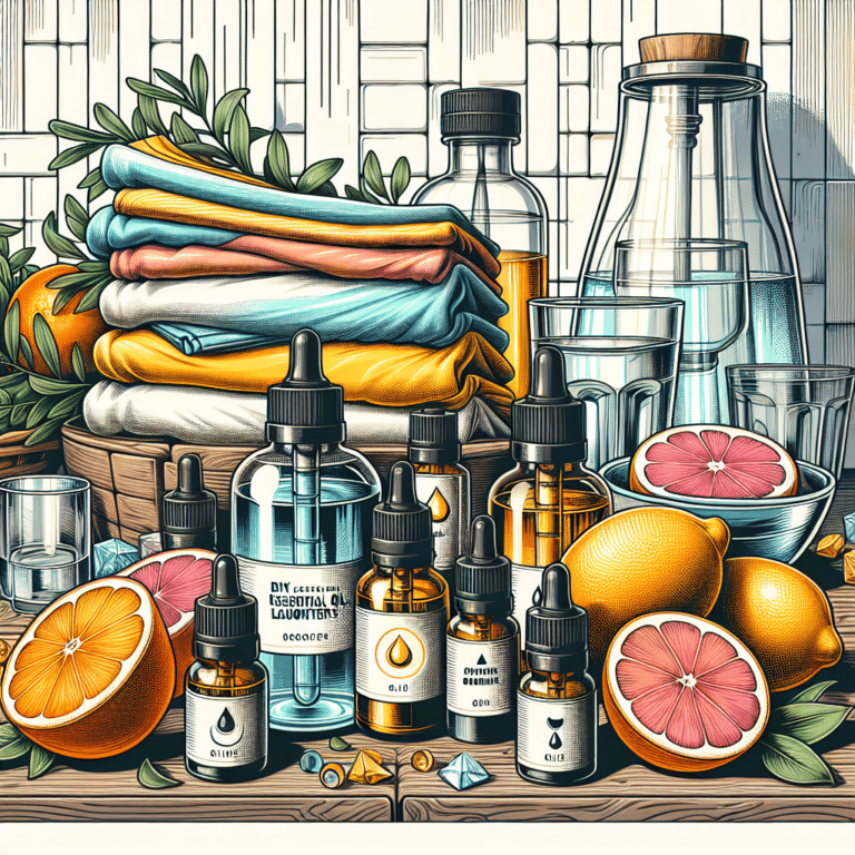 DIY Essential Oil Laundry Boosters for a Fresh Scent