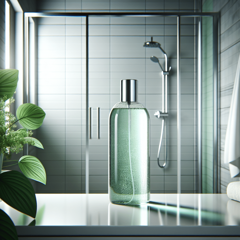 Natural mildew remover for a spotless shower