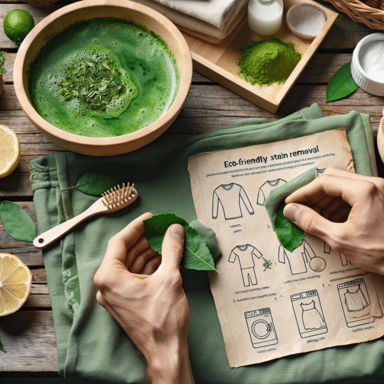 Eco-Friendly Stain Removal for Clothes: Tips and Tricks