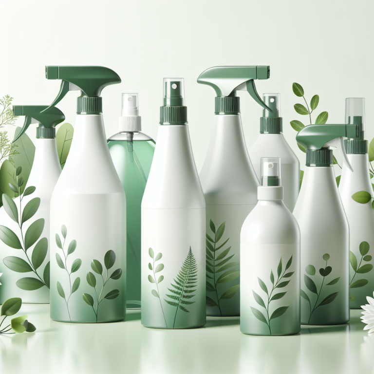 Eco-friendly surface cleaning sprays with plant extracts