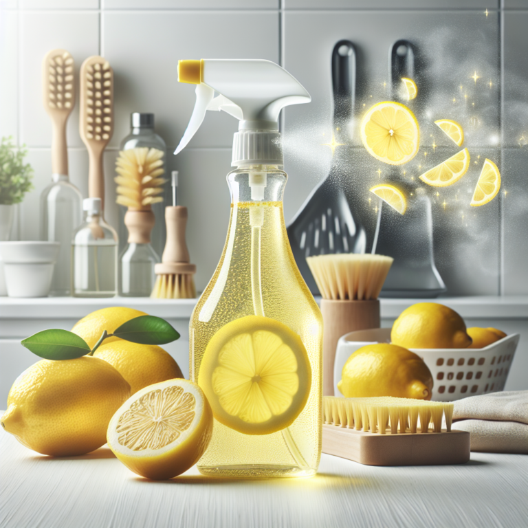 DIY lemon all-purpose cleaner for a fresh scent