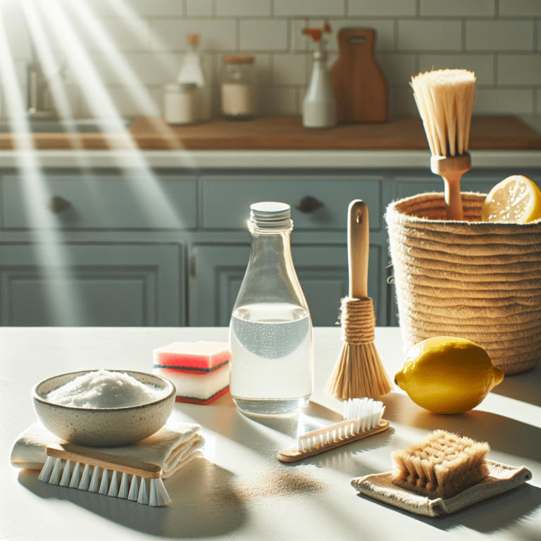 Natural methods for daily cleaning routine that save time