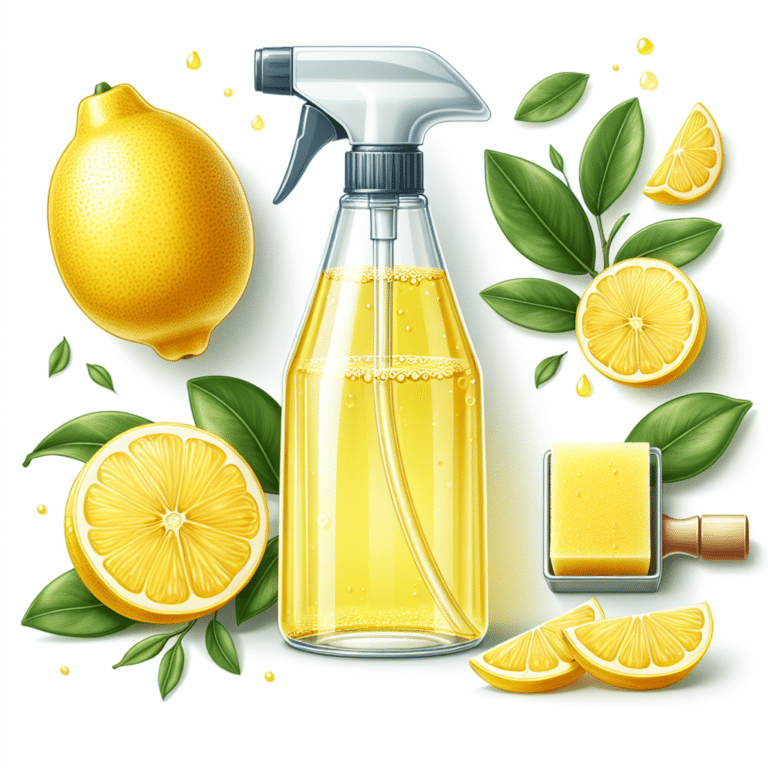DIY lemon all-purpose cleaner for a fresh scent