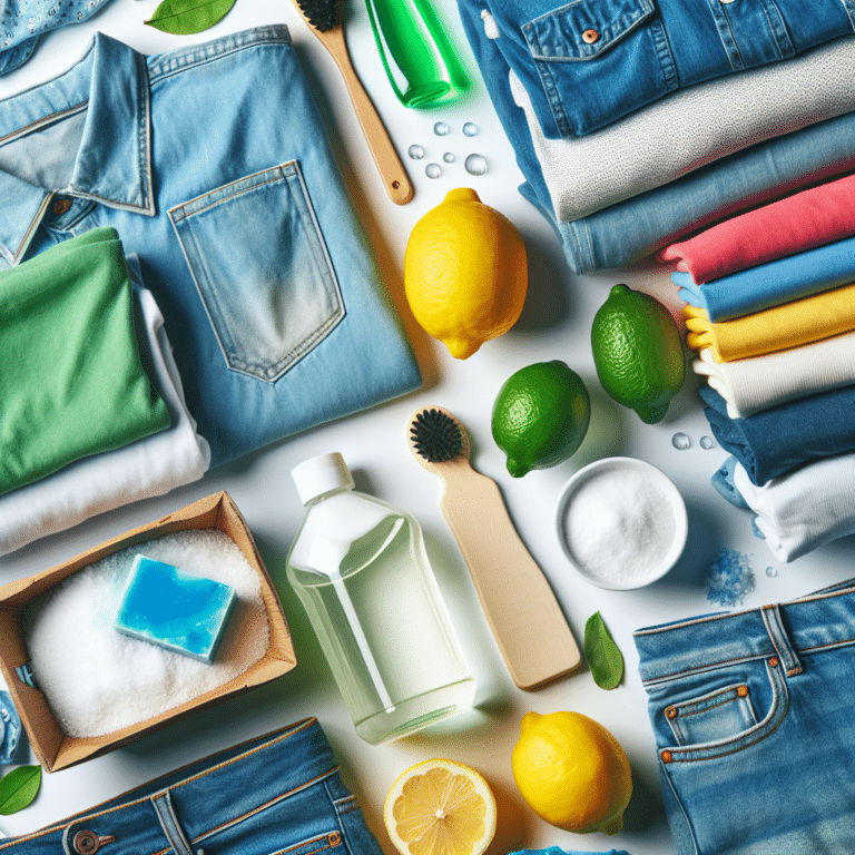 Eco-Friendly Stain Removal Techniques for Clothes