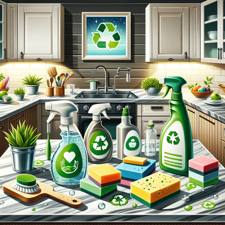 Eco-friendly countertop cleaning solutions to brighten your kitchen