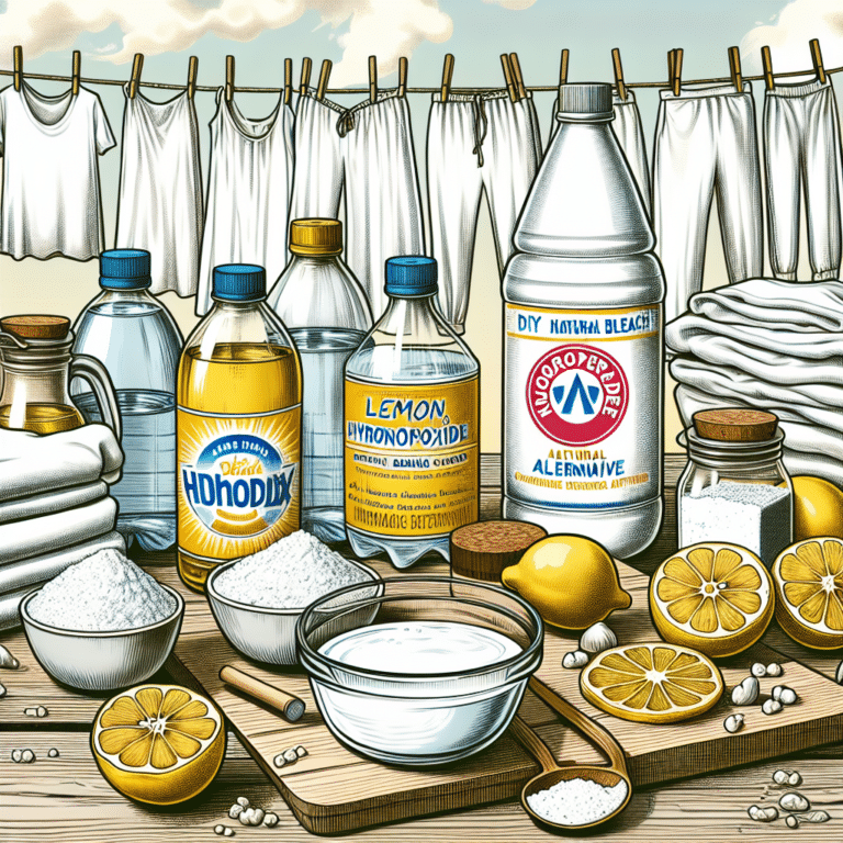 Creating a DIY Natural Bleach Alternative for Whiter Whites